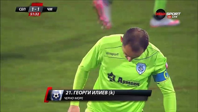 1-1 Georgi Iliev Goal Bulgaria A Grupa Regular Season - 08.12.2017 Septemvri Sofia 1-1 Cherno...