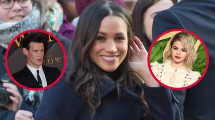 'The Crown' Star Matt Smith Wants Selena Gomez to Play Meghan Markle