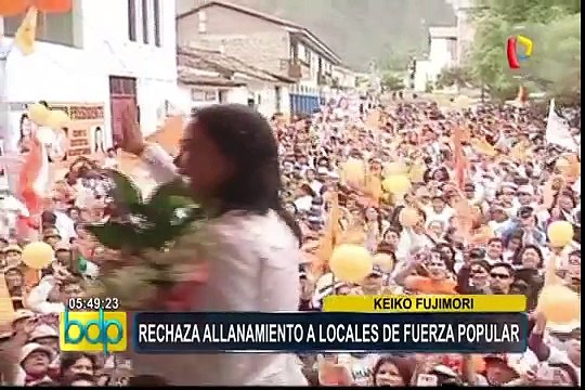 Keiko Fujimori: “Es absolutamente falso que Fuerza Popular tenga una doble contabilidad”