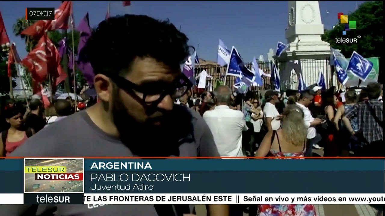 Argentina: el pueblo marchó en contra de la represión del gobierno