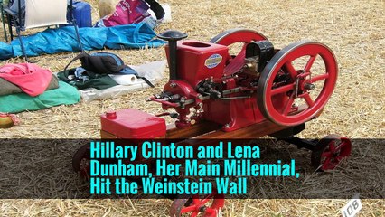 Hillary Clinton and Lena Dunham, Her Main Millennial, Hit the Weinstein Wall