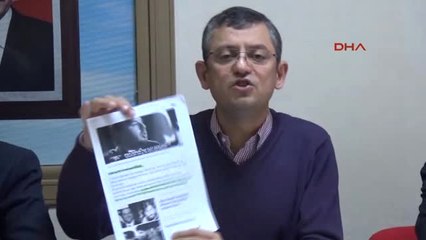 Manisa CHP Grup Başkanvekili Özgür Özel'den Gündeme İlişkin Açıklama