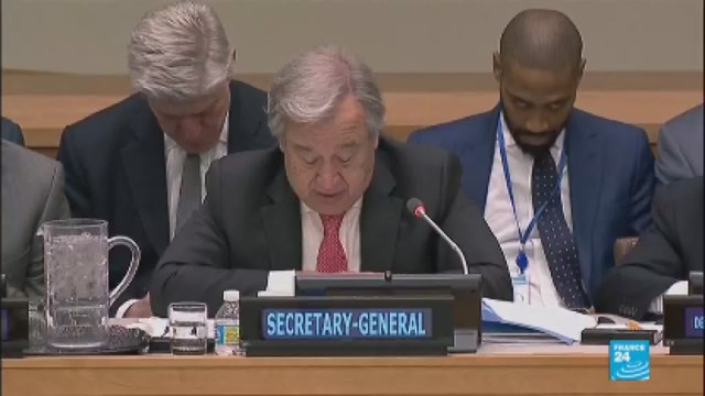 UN Secretary General Antonio Guterres condemns Congo attack as a war crime