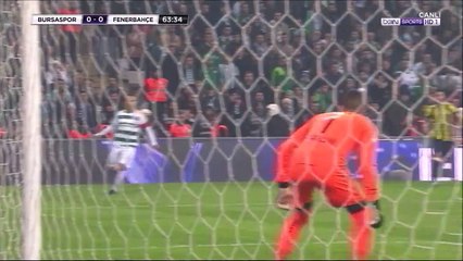0-1 Giuliano Penalty Goal Turkey  Süper Lig - 08.12.2017 Bursaspor 0-1 Fenerbahçe SK