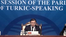 Türkpa Genel Kurulu Toplantısı - TBMM Başkanı Kahraman - Bişkek