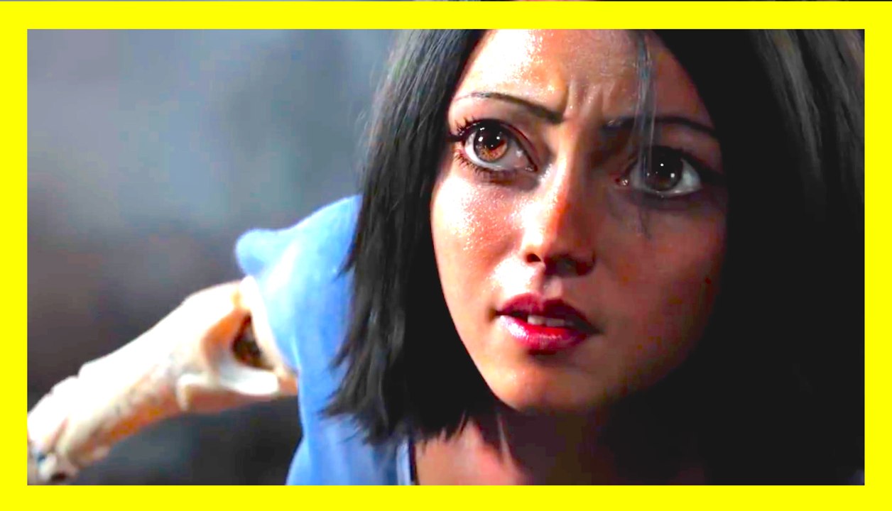 ALITA: Battle Angel - Official Movie Trailer #1 - Jennifer Connelly, Christoph Waltz, Eiza González, Rosa Salazar (Yukita Kishiro Manga)