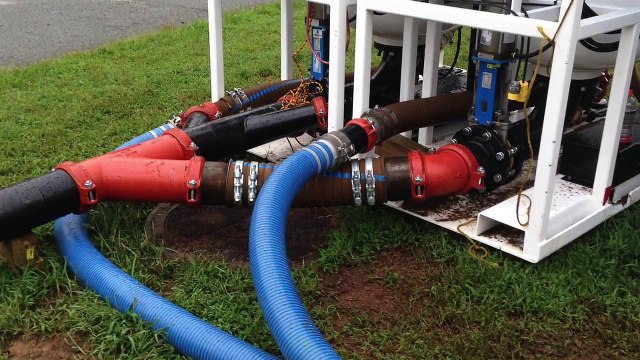 IVAC rock and gravel pumping demonstration