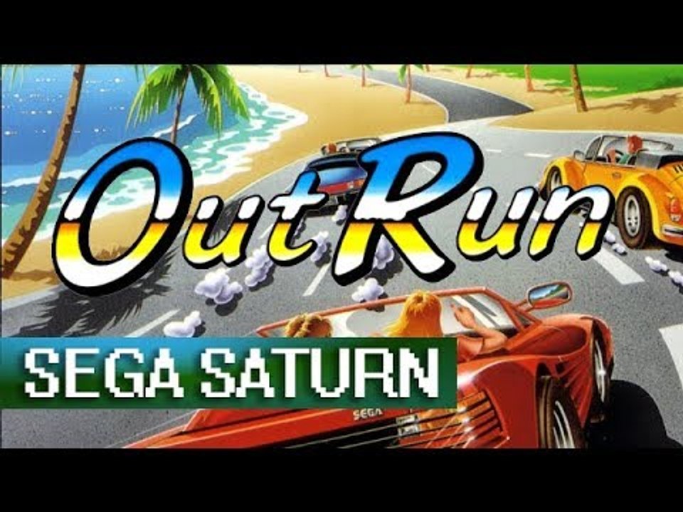 Out Run (Road A) - Sega Saturn (1080p 60fps)
