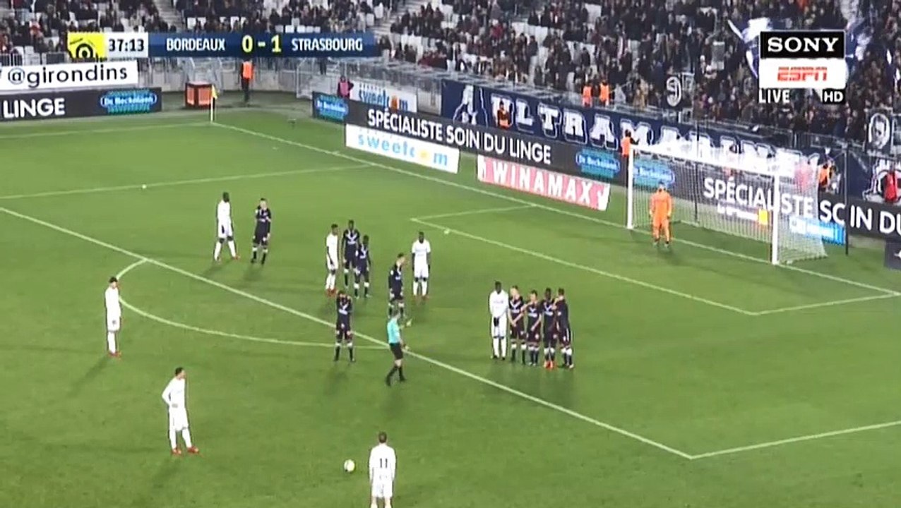 Dimitri Lienard Goal HD - Bordeaux 0-2 Strasbourg 08.12.2017