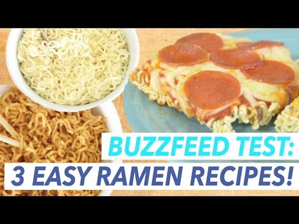 3 Buzzfeed Recipes for Ramen Noodles Put to the Test | Buzzfeed Food Tested!