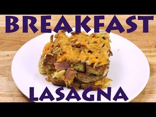 How to: Ham and Cheese Breakfast Lasagna