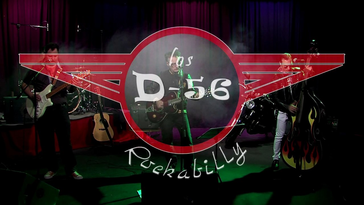 Juanma Despiadado Los D56 Spanish Rockabilly Casablanca directo plató TV