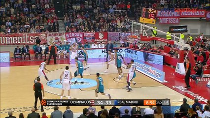 Παπανικολάου δημιουργεί, Μιλουτίνοβ καρφώνει - Ολυμπιακός vs Ρεάλ - 08.12.2017