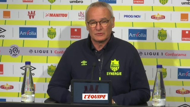 Foot - L1 - Nantes : Ranieri «1000 matches ? J'avais perdu le compte»