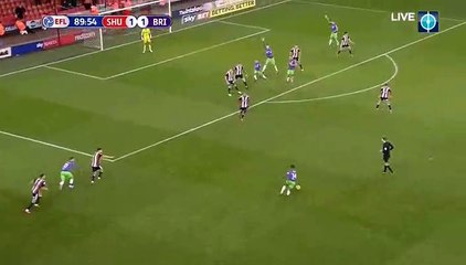 Aden Flint  Goal HD - Sheffield Utd	1-2	Bristol City 08.12.2017