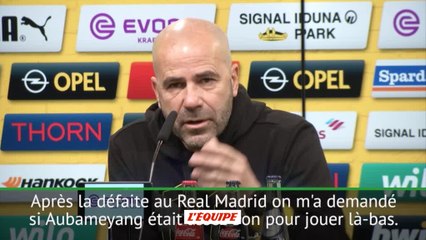 Foot - ALL - Dortmund : Bosz «Aubameyang est un grand joueur»