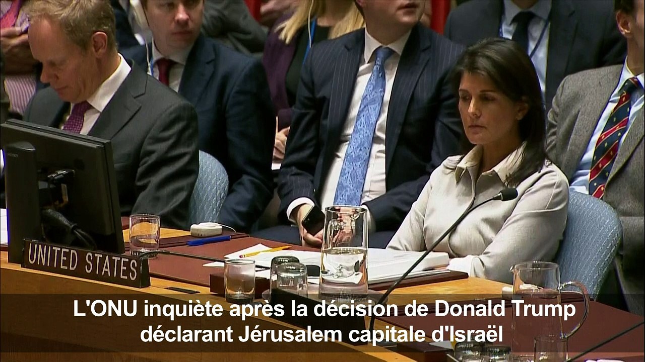 Jérusalem: les Etats-Unis plus que jamais isolés à l'ONU