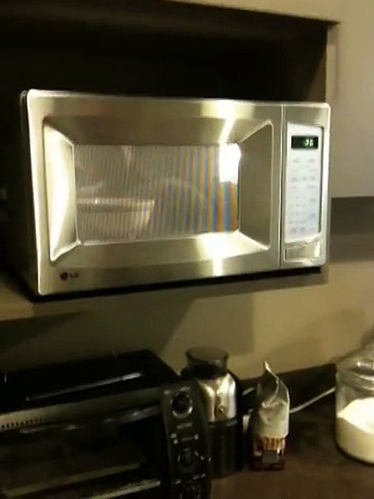 Oeuf dur dans un micro-ondes