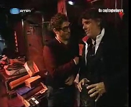 Os Contemporâneos | O Chato x Zé Pedro: Olha ele a fazer de bonzinho! Olha ele a fazer de bonzinho! É uma lenda do rock