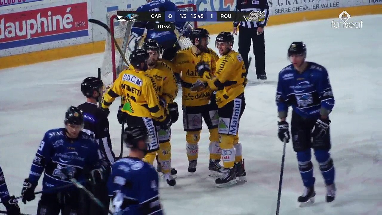 SLM - J27 : GAP-ROUEN : 0-4 (LES BUTS)