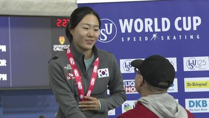 이상화 또 시즌 최고 기록...고다이라에 이어 2위 / YTN