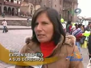 EXIGEN RESPETO A SUS DERECHOS - CUSCO
