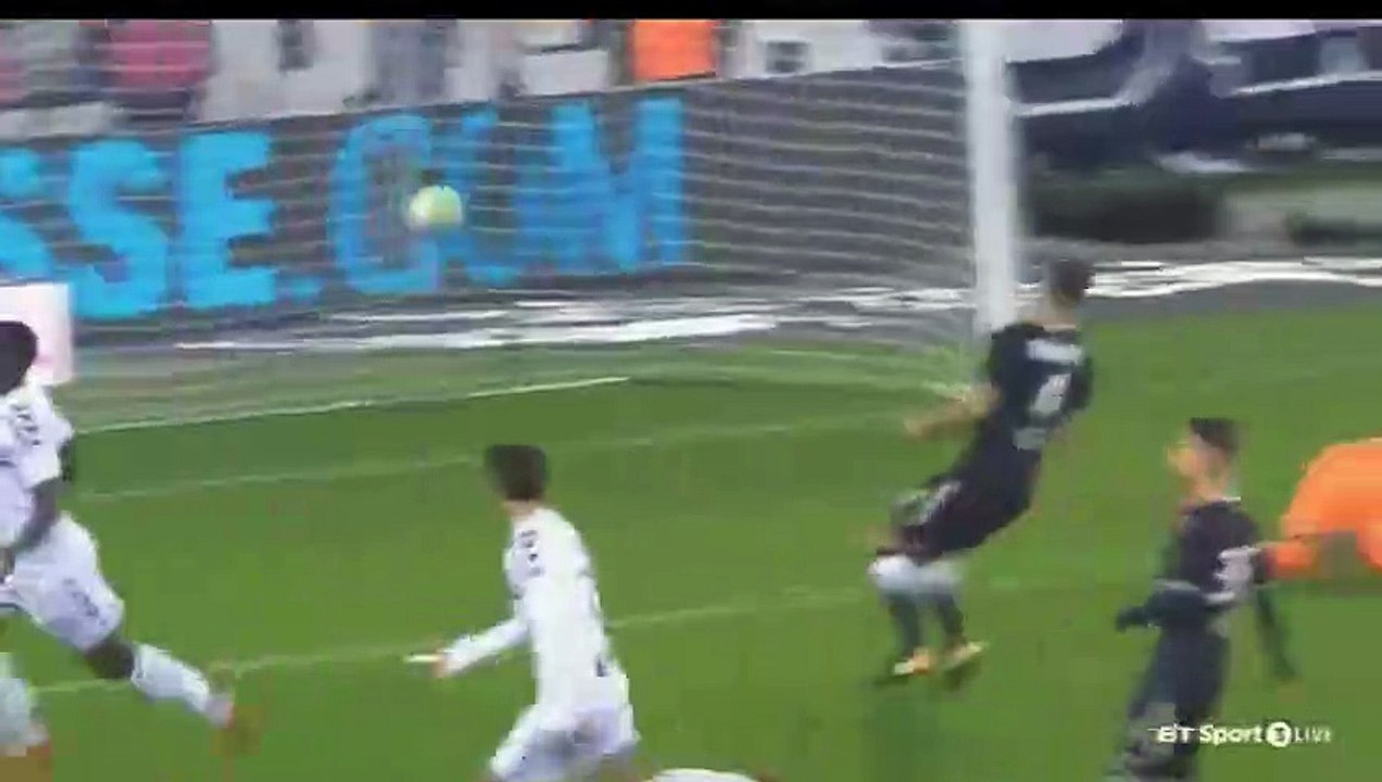 Ligue 1 : But Bahoken Bordeaux 0-1 Strasbourg 08.12.2017