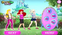 Disney Princesses Elsa Rapunzel Ariel Maleficent Cruella and Ursula Dress Up Game for Kids-MzAJgsjDFfE