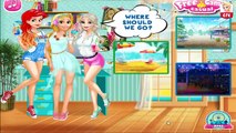 Princess Ariel Rapunzel and Elsa Cinderella and Barbie BFFs Dress Up Game for Kids-7xzLUdBNVRs