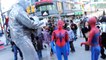 Spider-Man - Spider - Verse Flash Mob Prank | Superheroes | Spiderman | Superman | Frozen Elsa | Joker