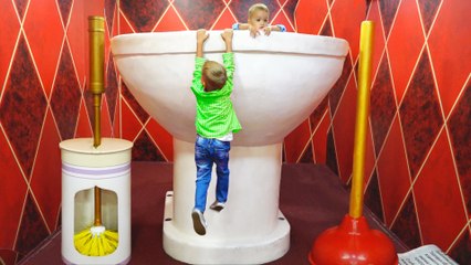 Indoor Playground Family Fun Play Area for kids  Baby Nursery Rhymes Songs