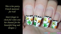 FALL FRENCH MANICURE _ LifeWorldWomen Collab With Beautiful Nails by Rose Pearl-yqRcNu8OHgo