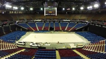 Black Court Painting Time Lapse