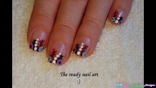 FLORAL FRENCH MANICURE Nail Art Tutorial-DgTClIfiI7s