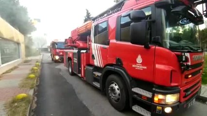 Ataköy'de Bir Spor Salonunun Sauna Kısmında Yangın Çıktı