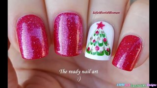 Holo HOLIDAY NAIL ART With DRAG MARBLE CHRISTMAS TREE-HjmY1e1qiT0