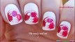 NEEDLE NAIL ART #19 - Swirl Nails From Pink Blobs-obPHCEK_XYA