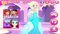 Disney Modern Princess Prom Dress - Elsa Ariel Rapunzel Anna Makeup & Dress Up Game for Girls-UKa4zvNbsjE