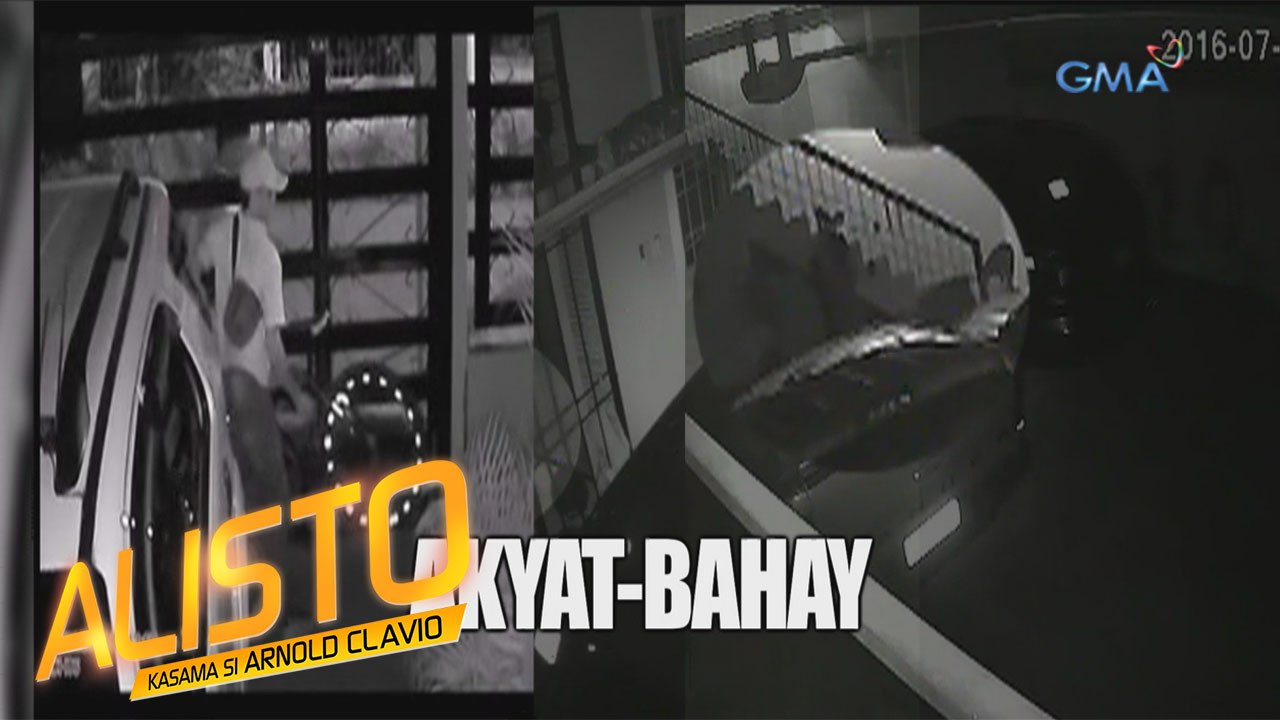 Alisto: Akyat-bahay, nahuli-cam!