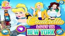 Disney Princess Cinderella Lost In New York - Dress Up Game for Kids-QEeDeiMLhHU