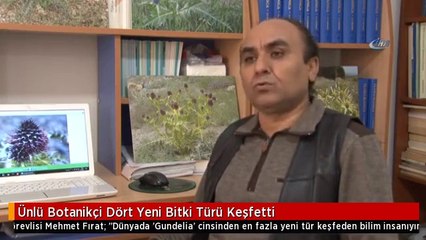 Ünlü Botanikçi Dört Yeni Bitki Türü Keşfetti