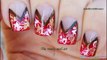 TAPE & NEEDLE NAIL ART - Christmas Dry Marble Nails Design-yrPvg-WWdvo