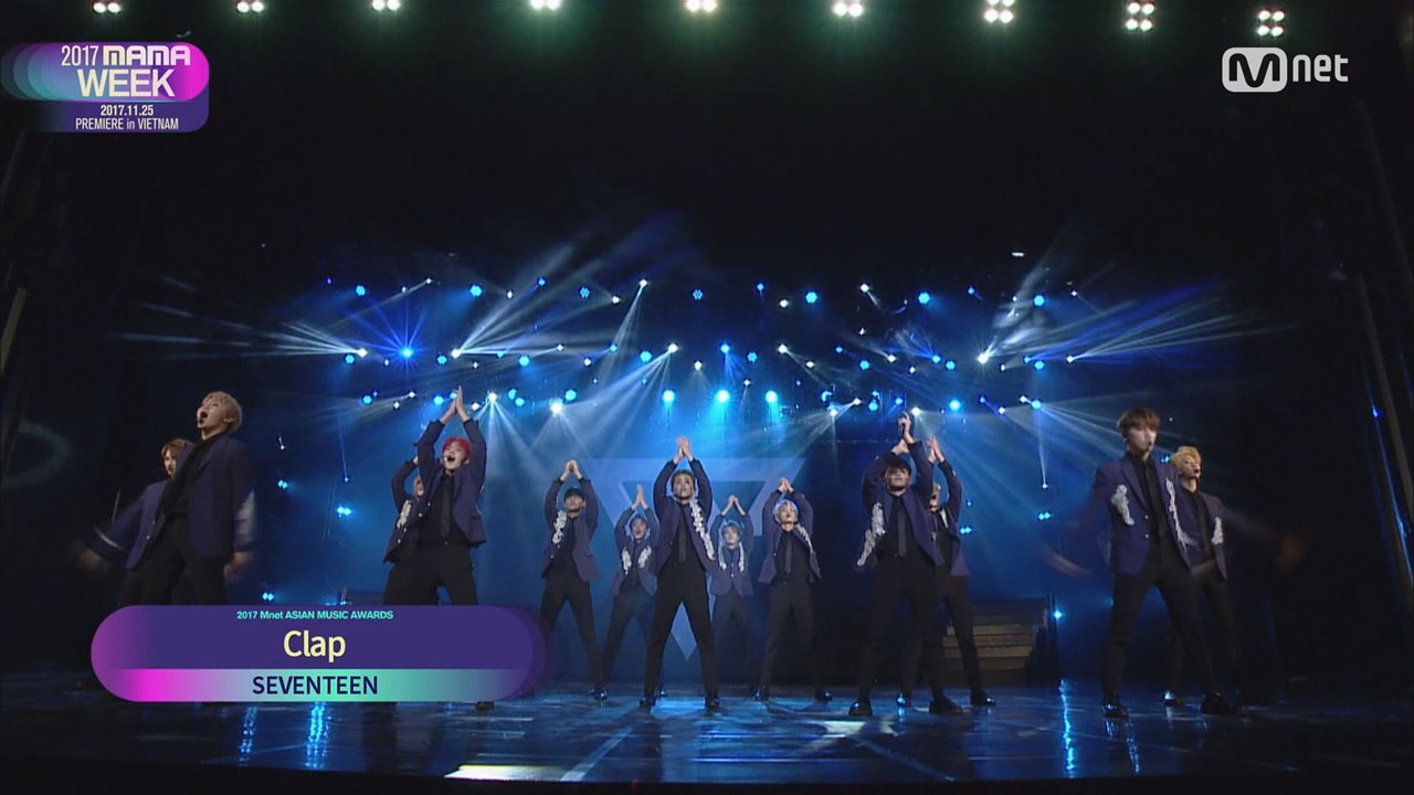 [2017 MAMA Premiere in Vietnam] SEVENTEEN(세븐틴)_CLAP(박수)