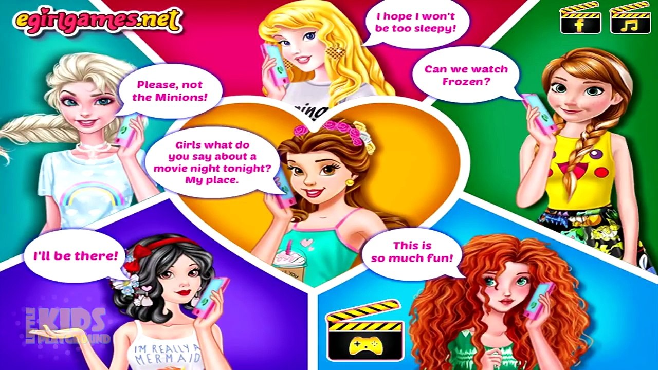 Disney Princess Elsa Anna Snow White vs My Little Pony Fluttershy and Rarity Dress Up Game for Kids-2yaECCn2Z2U