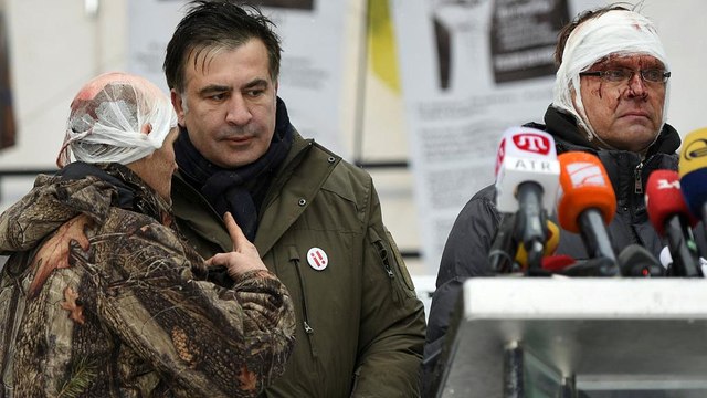 Ukraine police recapture ex-Georgia President Mikheil Saakashvili