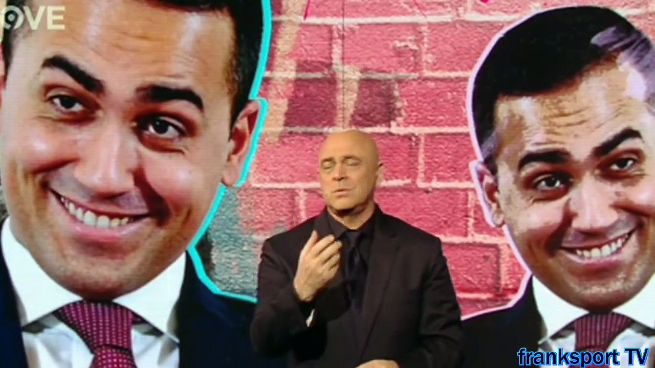 FRATELLI DI CROZZA(PARTE2).MAURIZIO CROZZA E' DE LUCA E BERLUSCONI 08.12.2017