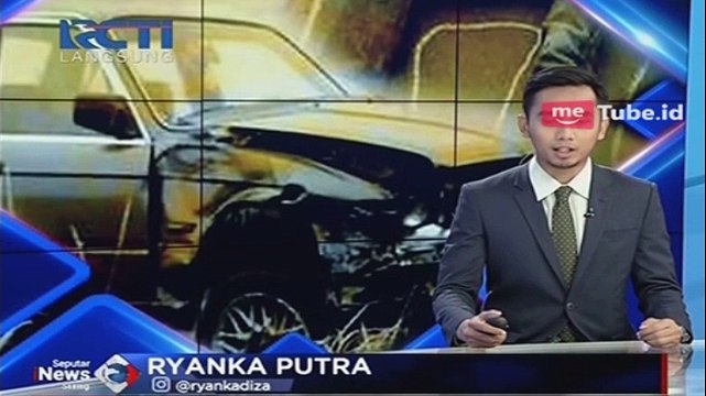 Pikap Seruduk Kantor Binmas Polda Sumsel, Diduga Sopir Mengantuk