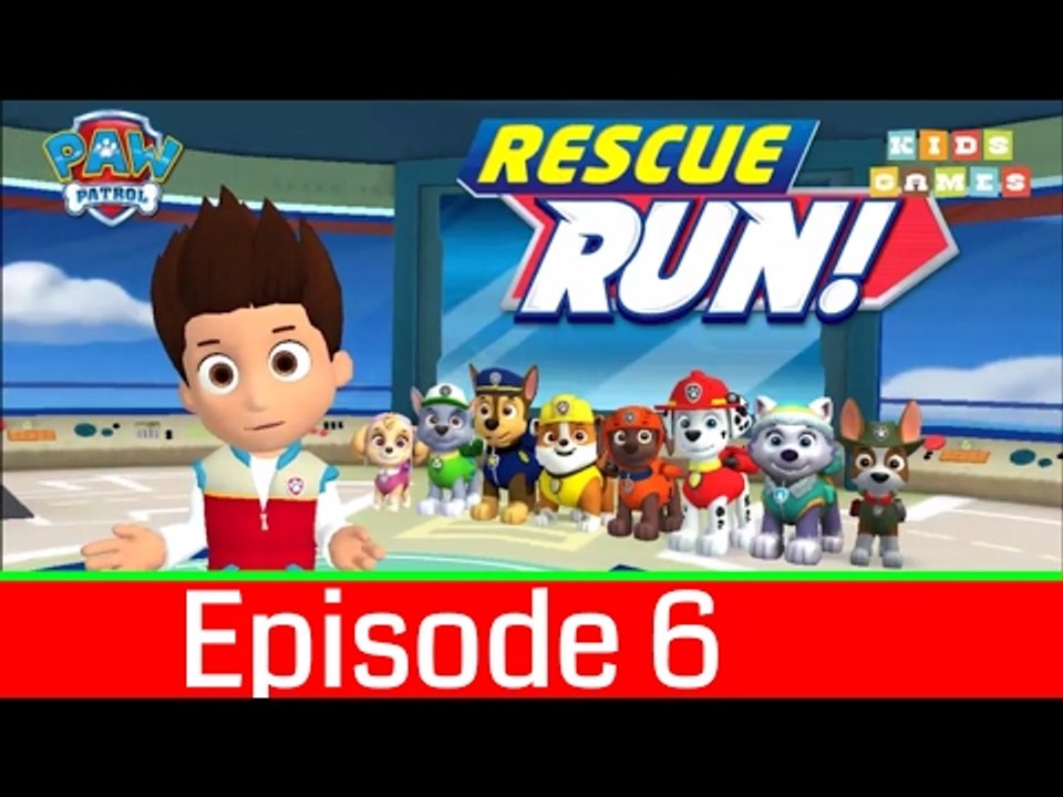 Nickelodeon Games to play online 2017 ♫Paw Patrol Rescue Run 2017 Part 6♫ Kids Games
