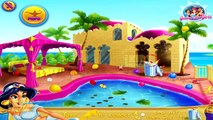 Princesses Ariel and Belle at Jasmine Palace - Decoration and Dress Up Game for Girls-hM5Yrg4efqE