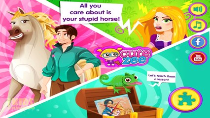 Rapunzel Leaving Flynn - Disney Princess Dress Up Game for Kids-Q6jlgRg72zA